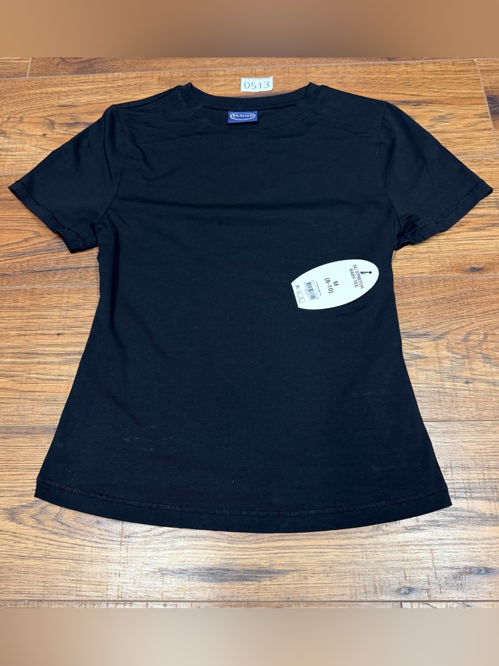 Blue Harbour Women's Black Short Sleeve Crew Tee